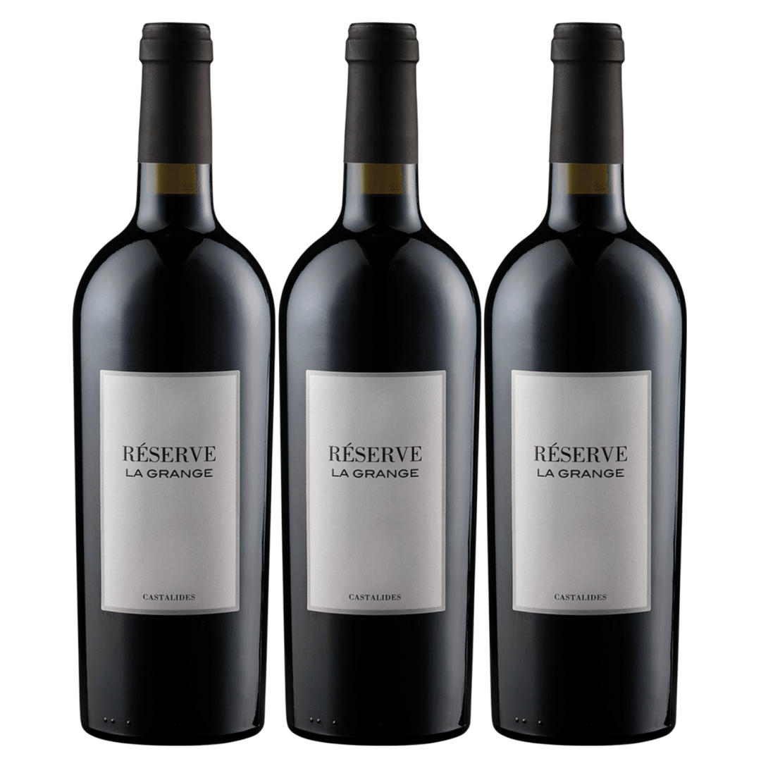 La Grange Castalides Réserve AOP Coteaux du Languedoc Rotwein Wein Trocken Languedoc Frankreich (3 x 0,75l) - Versanel - Wein