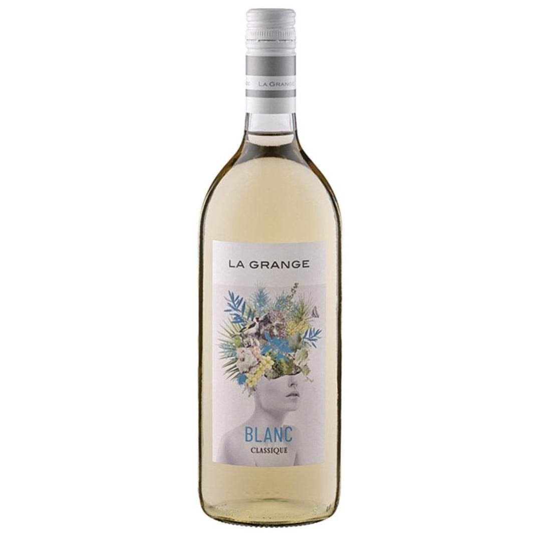 La Grange Classique Blanc IGP Pays d'Oc 1,0 Ltr Weißwein Wein Trocken Languedoc Frankreich (1 x 1l) - Versanel - Wein