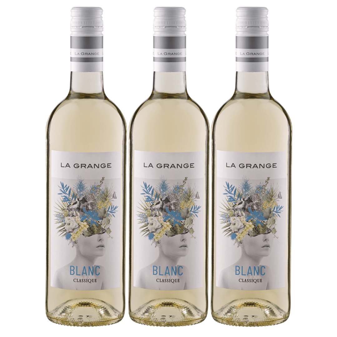 La Grange Classique Blanc IGP Pays dŽOc Weißwein Wein Trocken Languedoc Frankreich (3 x 0,75l) - Versanel - Wein