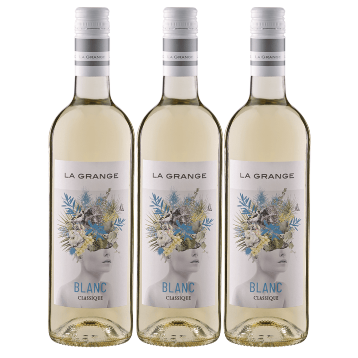 La Grange Classique Blanc IGP Pays dŽOc Weißwein Wein Trocken Languedoc Frankreich (3 x 0,75l) - Versanel - Wein