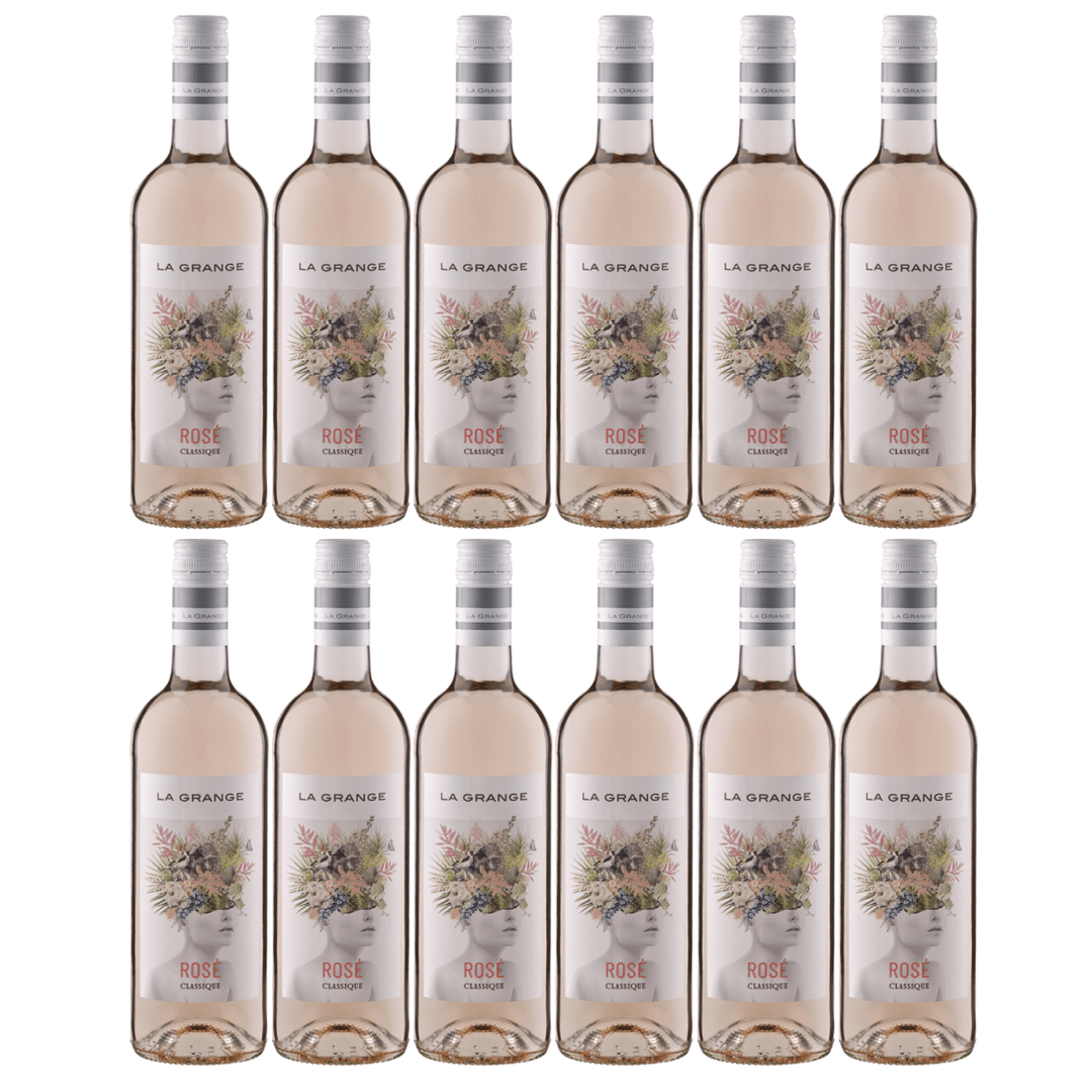 La Grange Classique Rosé IGP Pays d'Oc Roséwein Wein Trocken Languedoc Frankreich (12 x 0,75l) - Versanel - Wein