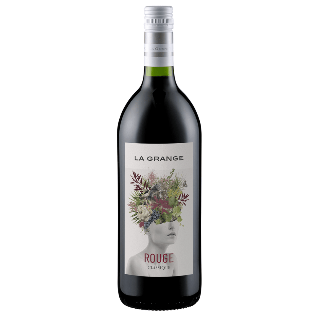 La Grange Classique Rouge IGP Pays d'Oc 1,0 Ltr. Rotwein Wein Trocken Languedoc Frankreich (12 x 1l) - Versanel - Wein