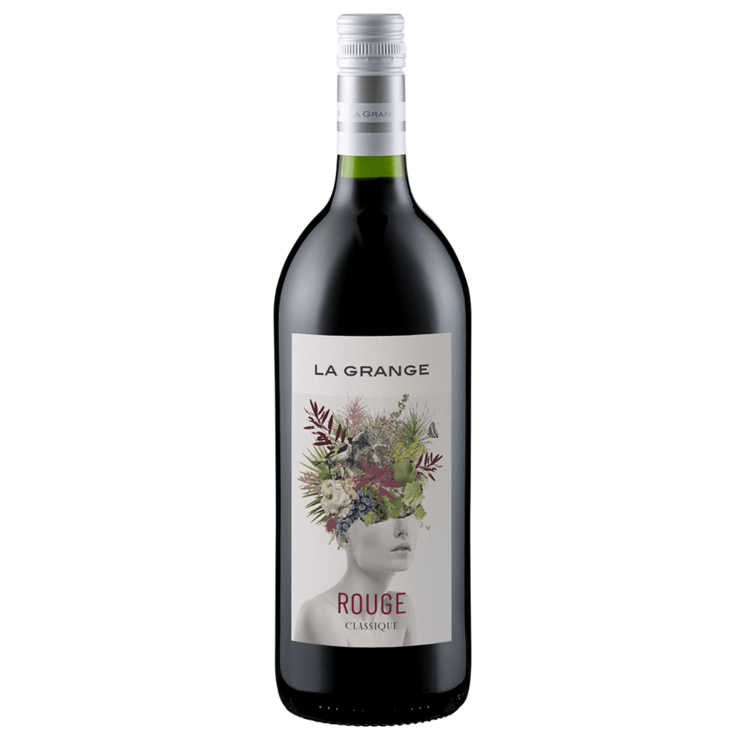 La Grange Classique Rouge IGP Pays d'Oc 1,0 Ltr. Rotwein Wein Trocken Languedoc Frankreich (6 x 1l) - Versanel - Wein