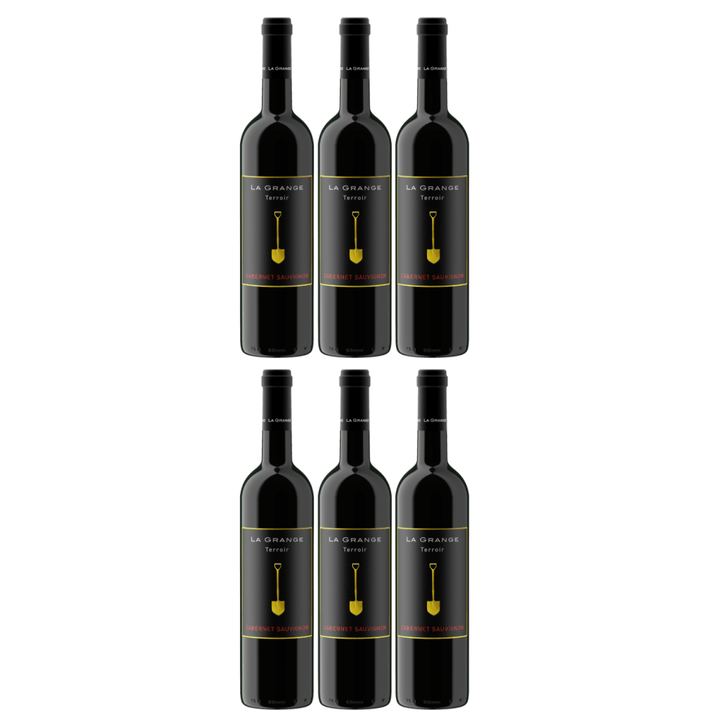 La Grange Terroir Cabernet Sauvignon IGP Pays d'Oc Rotwein Wein Trocken Languedoc Frankreich (6 x 0,75l) - Versanel - Wein