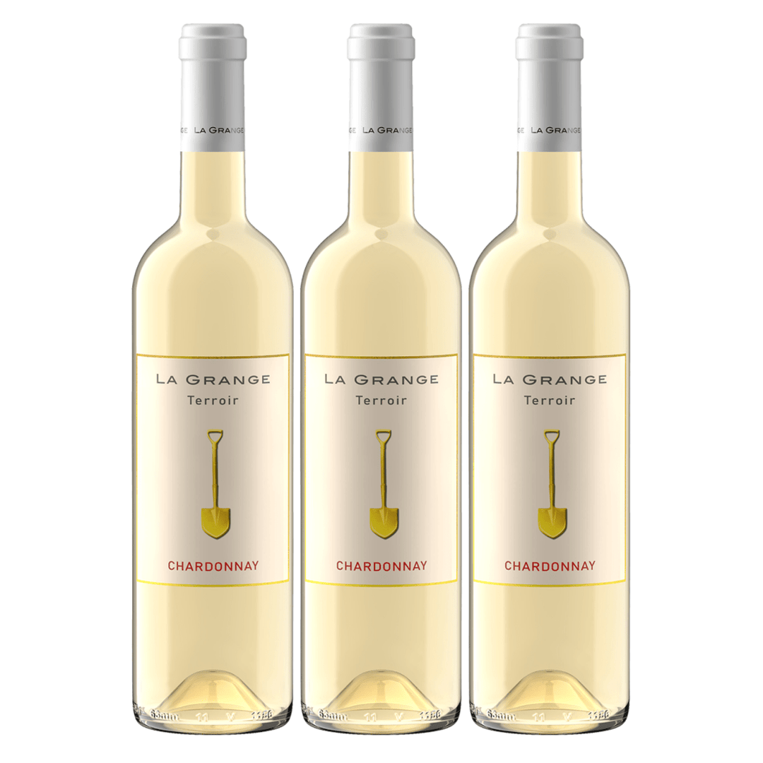 La Grange Terroir Chardonnay IGP Pays d'Oc Weißwein Wein Trocken Languedoc Frankreich (3 x 0,75l) - Versanel - Wein