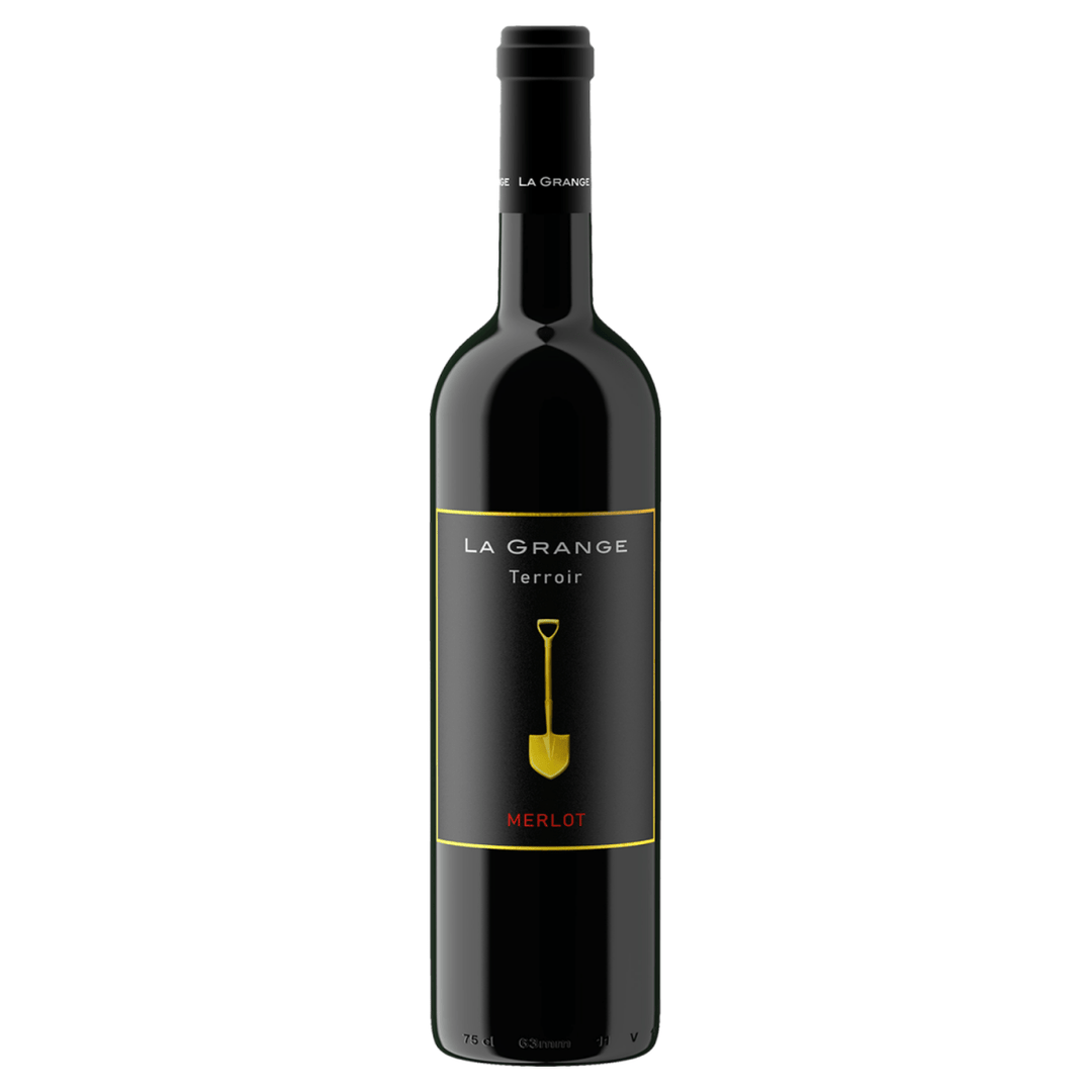 La Grange Terroir Merlot IGP Pays d'Oc Rotwein Wein Trocken Languedoc Frankreich (1 x 0,75l) - Versanel - Wein