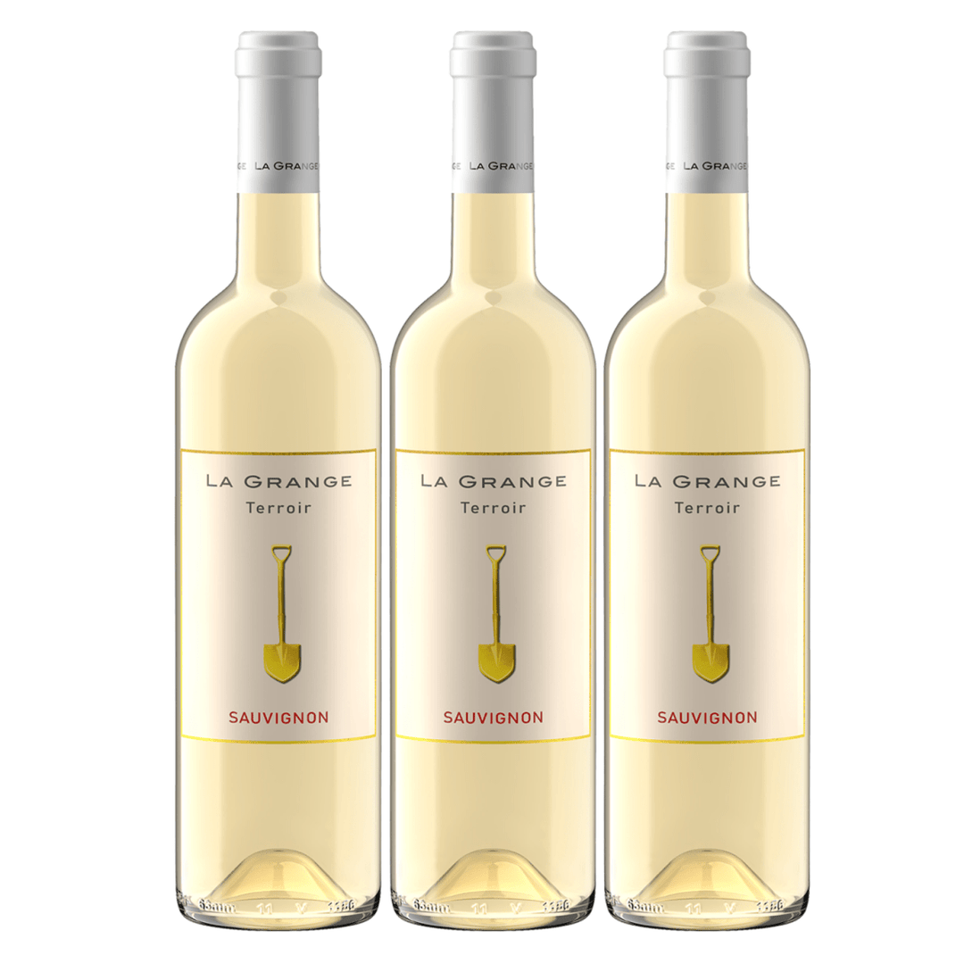 La Grange Terroir Sauvignon Blanc IGP Pays d'Oc Weißwein Wein Trocken Languedoc Frankreich (3 x 0,75l) - Versanel - Wein