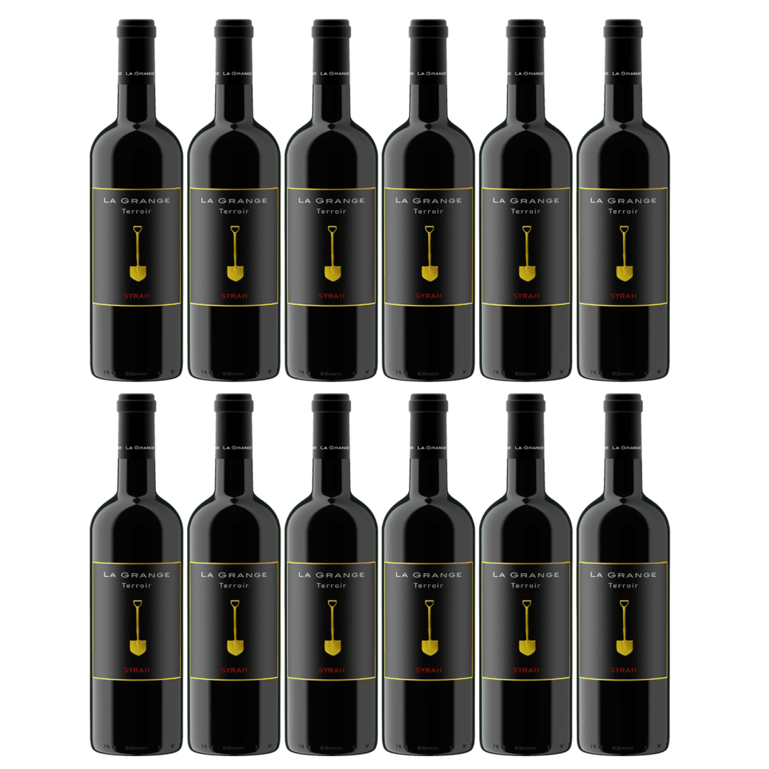 La Grange Terroir Syrah IGP Pays d'Oc Rotwein Wein Trocken Languedoc Frankreich (12 x 0,75l) - Versanel - Wein