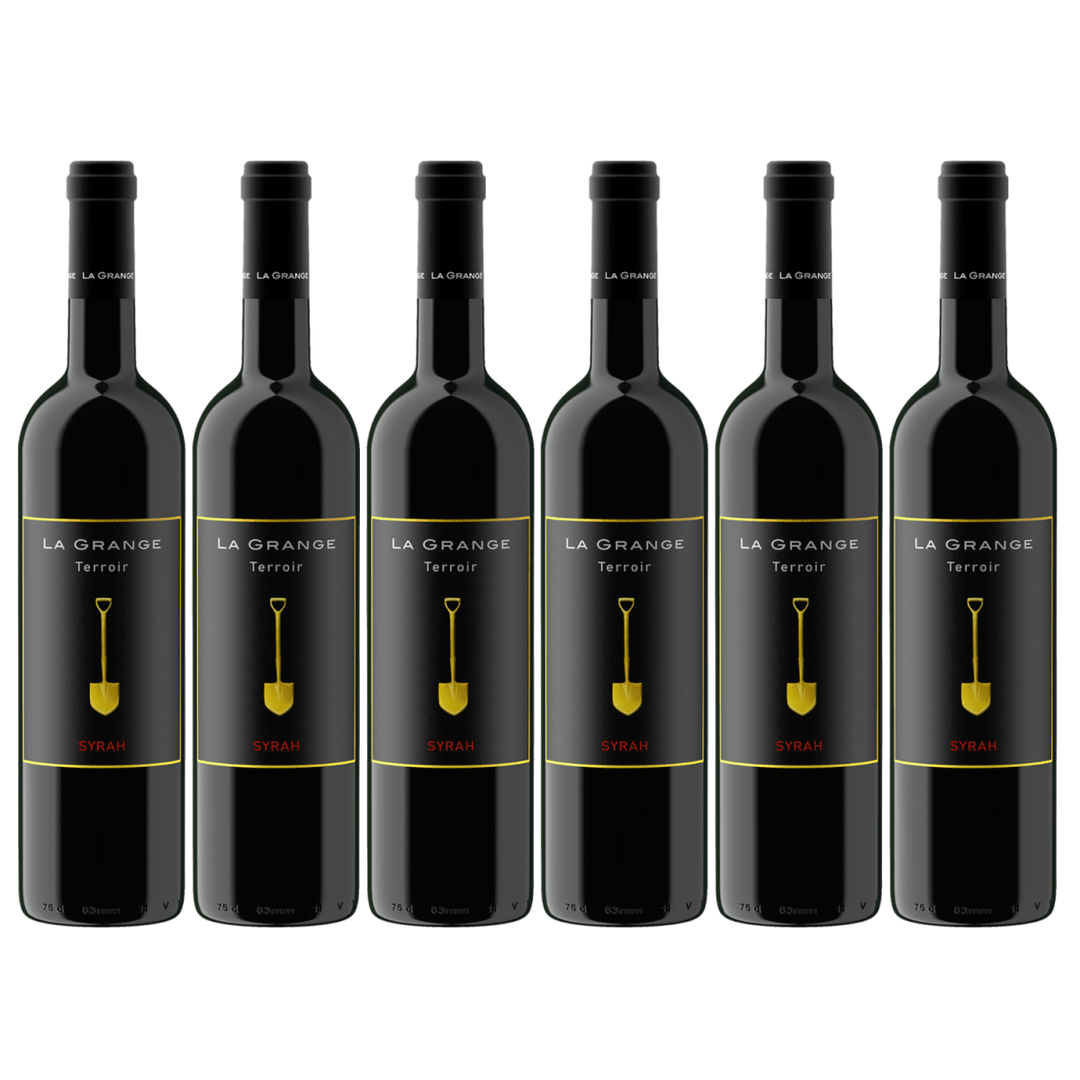 La Grange Terroir Syrah IGP Pays d'Oc Rotwein Wein Trocken Languedoc Frankreich (6 x 0,75l) - Versanel - 
