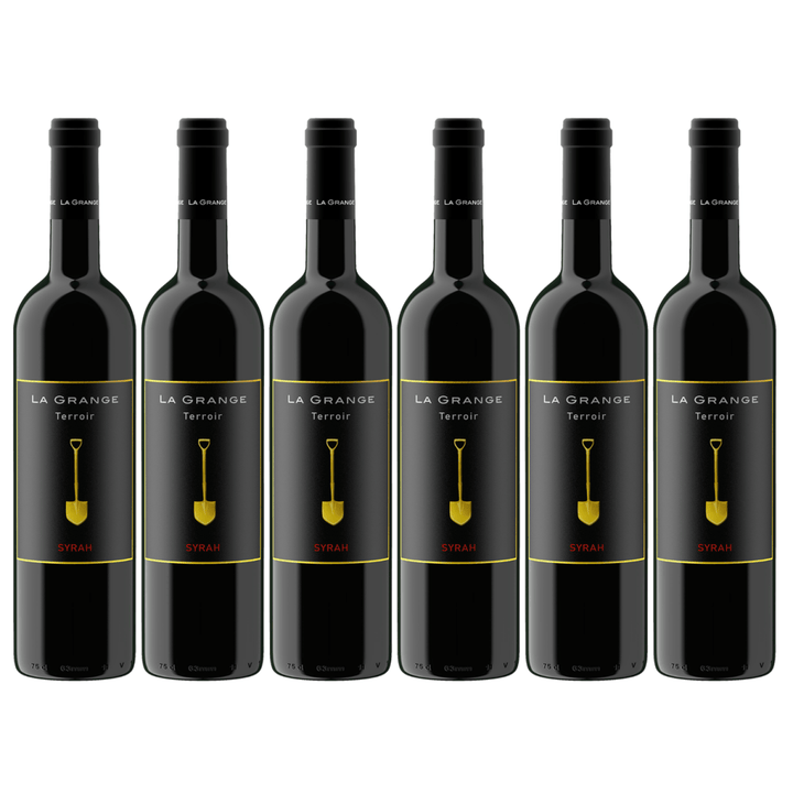 La Grange Terroir Syrah IGP Pays d'Oc Rotwein Wein Trocken Languedoc Frankreich (6 x 0,75l) - Versanel - 