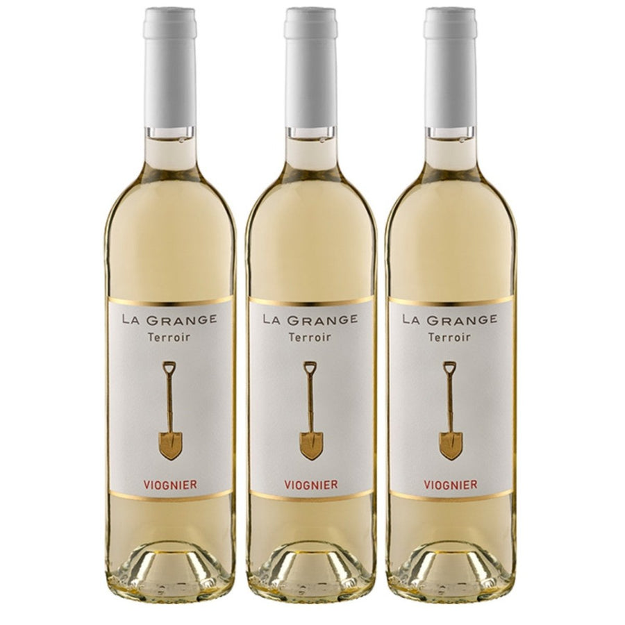 La Grange Terroir Viognier IGP Pays d'Oc Weißwein Wein Trocken Languedoc Frankreich (3 x 0,75l) - Versanel - Wein