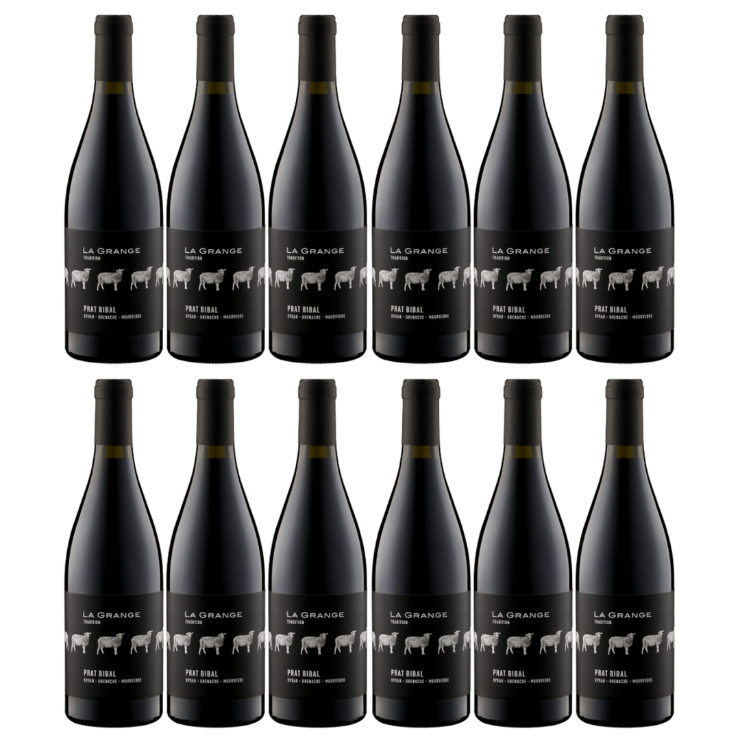 La Grange Tradition Prat Bibal AOP Languedoc Rotwein Wein Trocken Languedoc Frankreich (12 x 0,75l) - Versanel - Wein