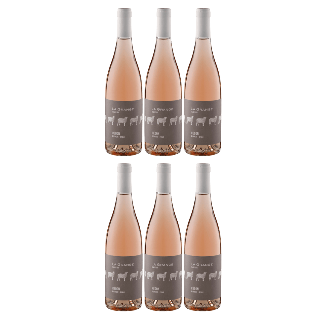 La Grange Tradition Redon Rosé AOP Languedoc Roséwein Wein Trocken Languedoc Frankreich (6 x 0,75l) - Versanel - Wein