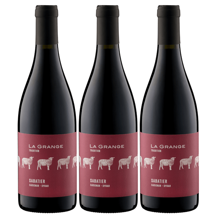 La Grange Tradition Sélection Sabatier AOP Rotwein Wein Trocken Languedoc Frankreich (3 x 0,75l) - Versanel - Wein