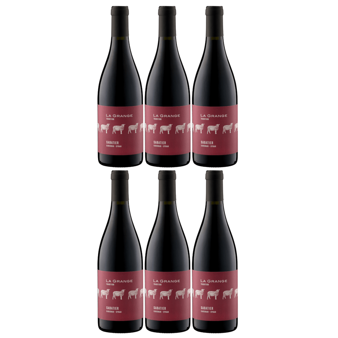 La Grange Tradition Sélection Sabatier AOP Rotwein Wein Trocken Languedoc Frankreich (6 x 0,75l) - Versanel - Wein