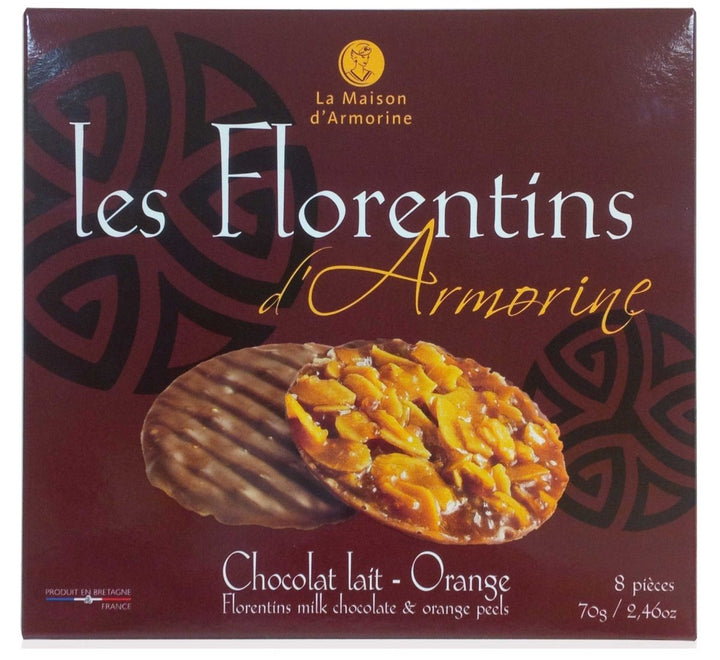 La Maison d'Armorine Florentiner Milchschokolade Frankreich (3 x 70g) - Versanel - 