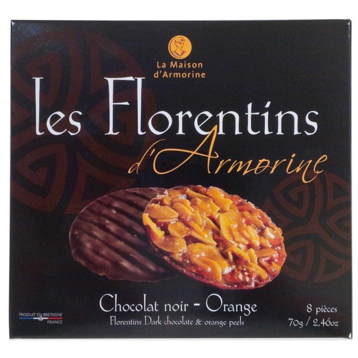 La Maison d'Armorine Florentiner Zartbitterschokolade Frankreich (3 x 70g) - Versanel - 
