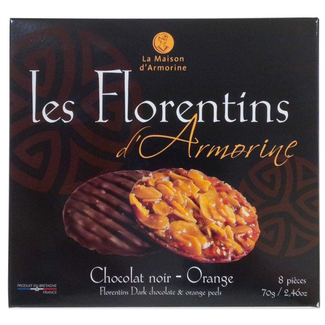 La Maison d'Armorine Florentiner Zartbitterschokolade Frankreich (6 x 70g) - Versanel - 