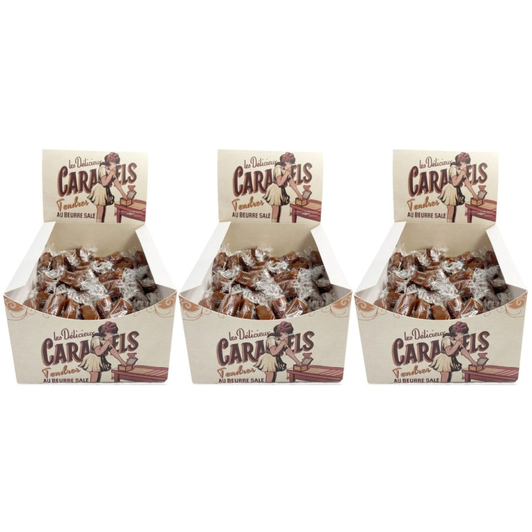 La Maison d'Armorine Gesalzene Butterkaramellbonbons Frankreich (3 x 1kg) - Versanel - 