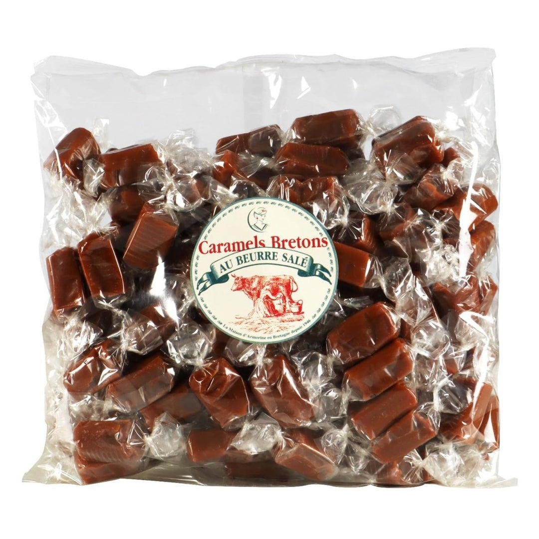 La Maison d'Armorine Gesalzene Butterkaramellbonbons französisches Karamell Frankreich (1 x 1kg) - Versanel - 