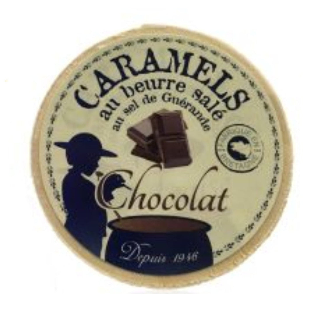 La Maison d'Armorine Gesalzene Butterkaramellbonbons mit Schokolade in Holzschachtel Frankreich (3 x 50g) - Versanel - 