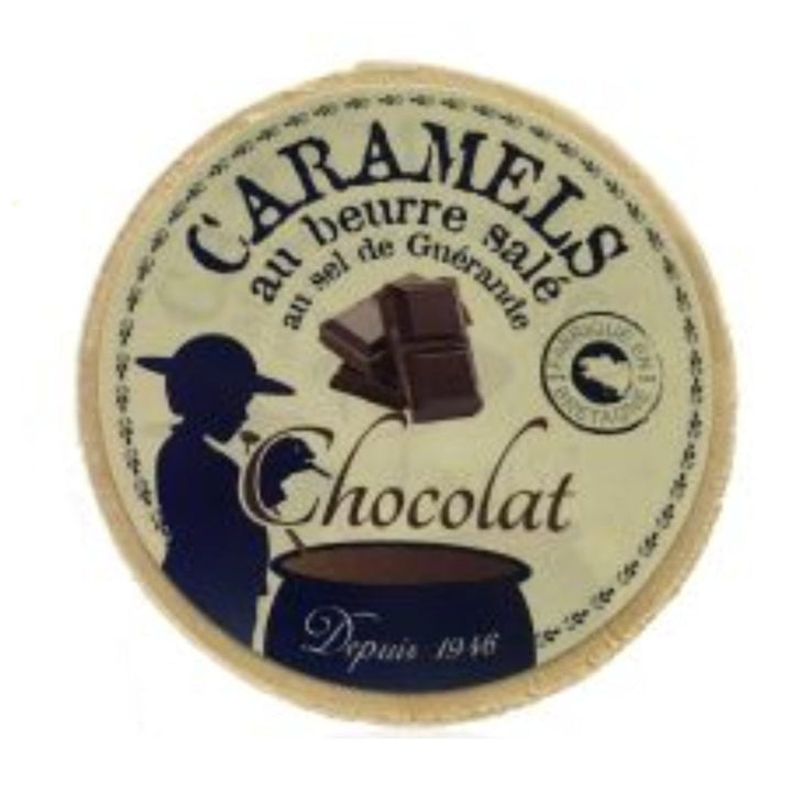 La Maison d'Armorine Gesalzene Butterkaramellbonbons mit Schokolade in Holzschachtel Frankreich (3 x 50g) - Versanel - 