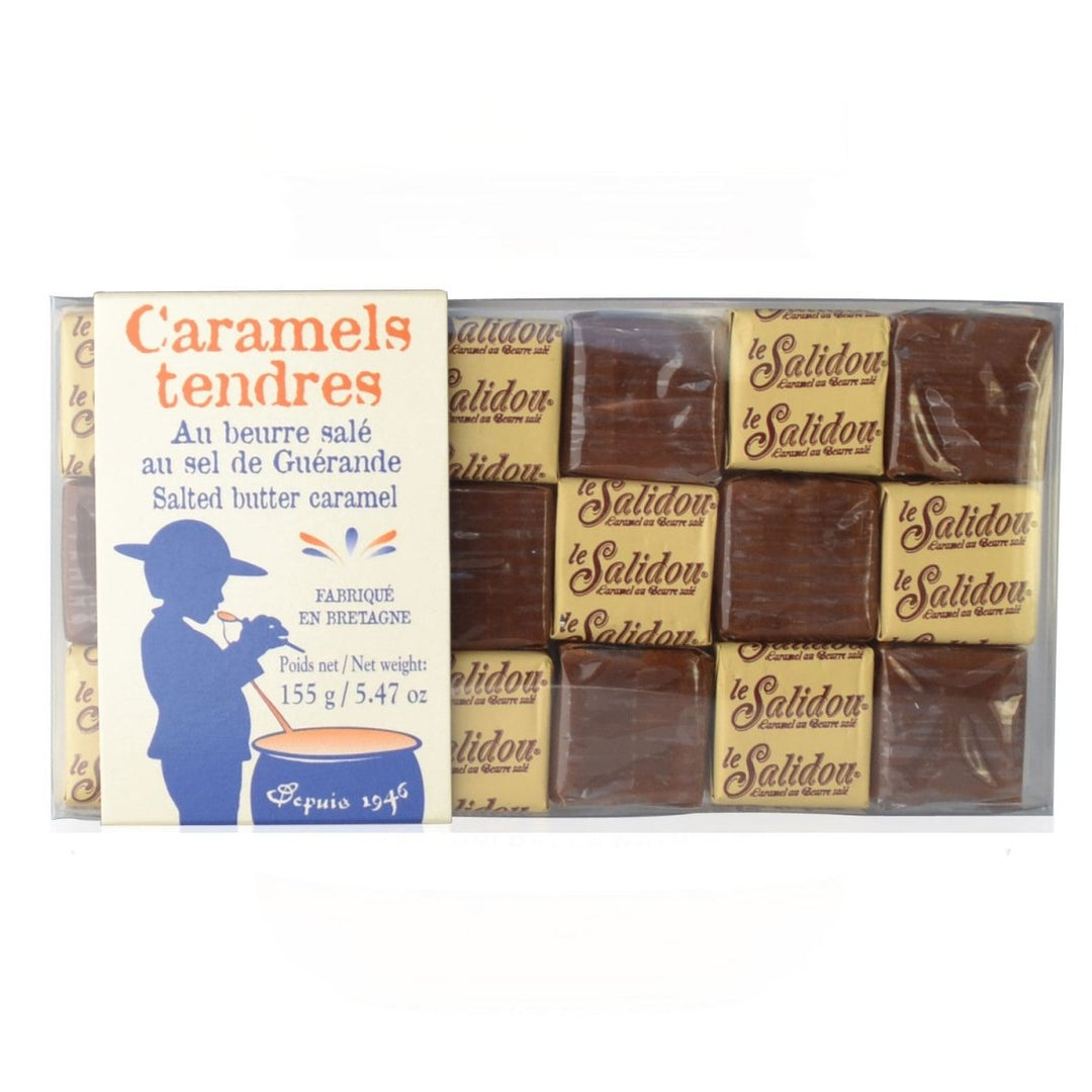 La Maison d'Armorine Gesalzene Butterkaramellbonbons Schachtel Frankreich (1 x 155g) - Versanel - 