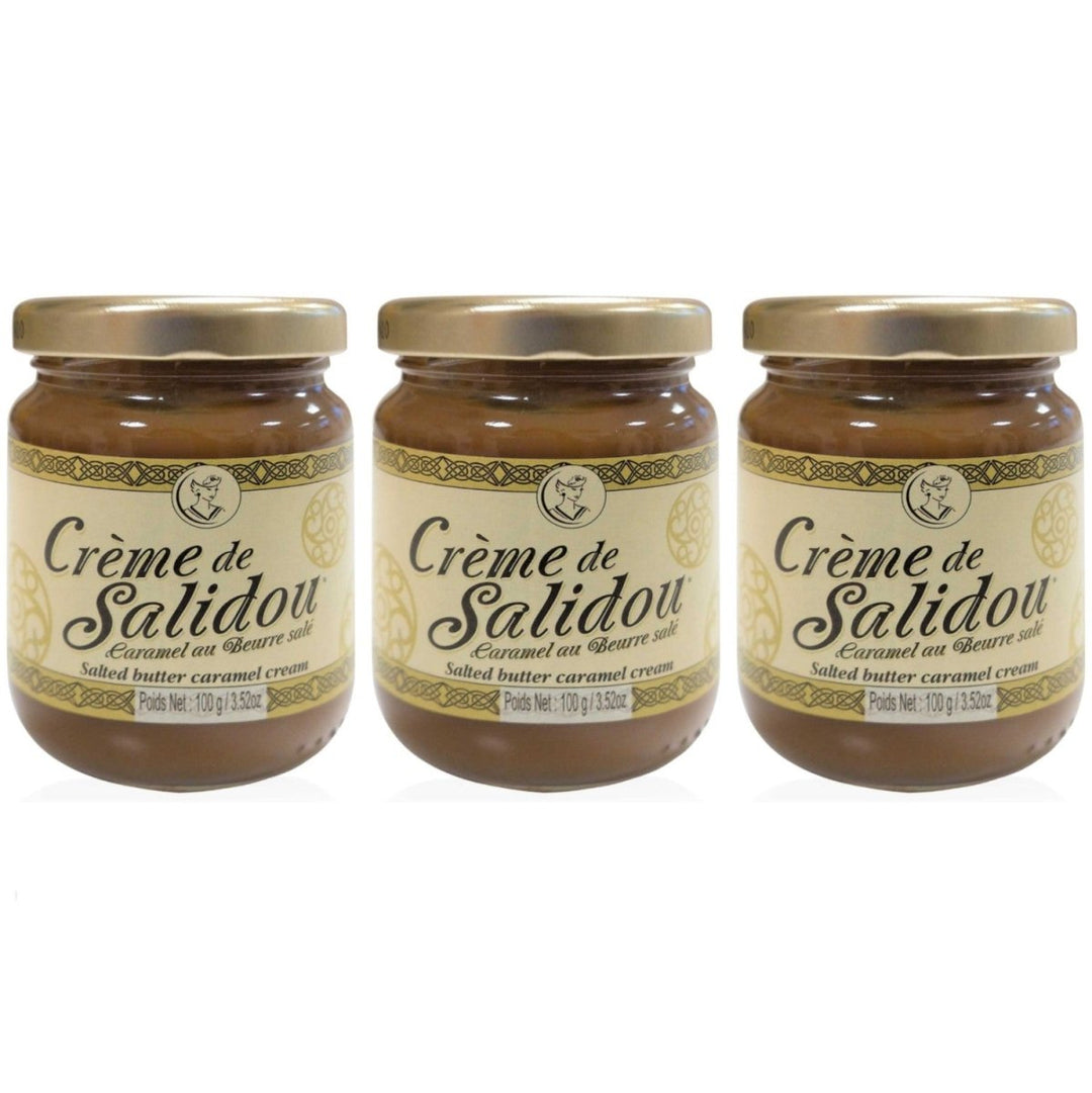 La Maison d'Armorine Gesalzene Butterkaramellcreme Creme de Salidou Frankreich (3 x 100g) - Versanel - 