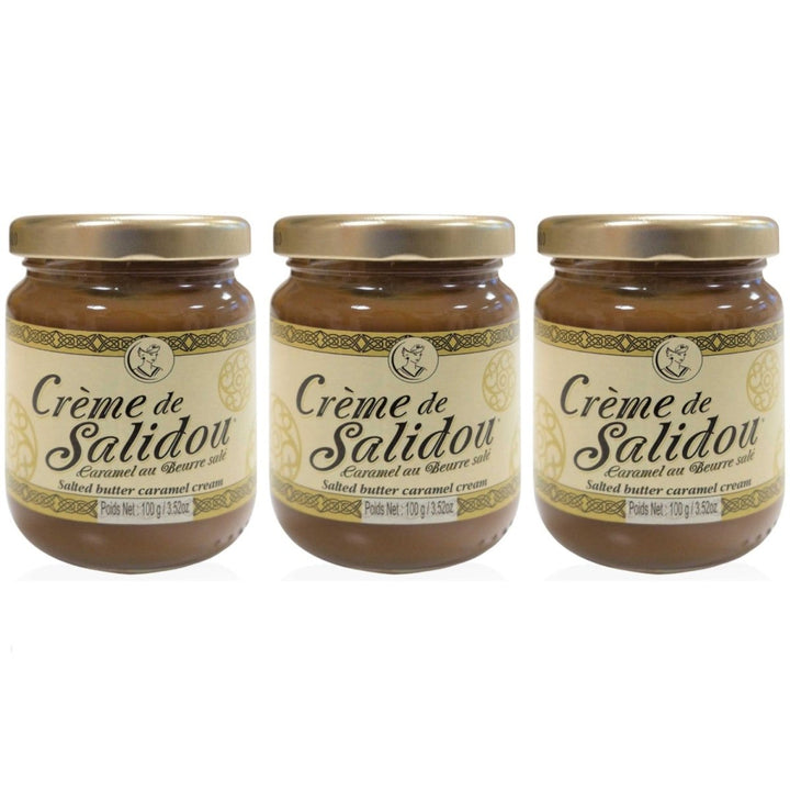 La Maison d'Armorine Gesalzene Butterkaramellcreme Creme de Salidou Frankreich (3 x 100g) - Versanel - 