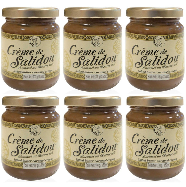 La Maison d'Armorine Gesalzene Butterkaramellcreme Creme de Salidou Frankreich (6 x 100g) - Versanel - 