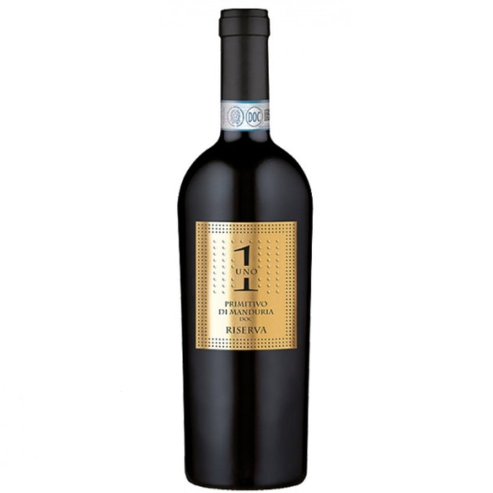 La Volpe Primitivo di Manduria Riserva DOC Uno Rotwein Rot Trocken Italien (3 x 0,75l) - Versanel - Wein