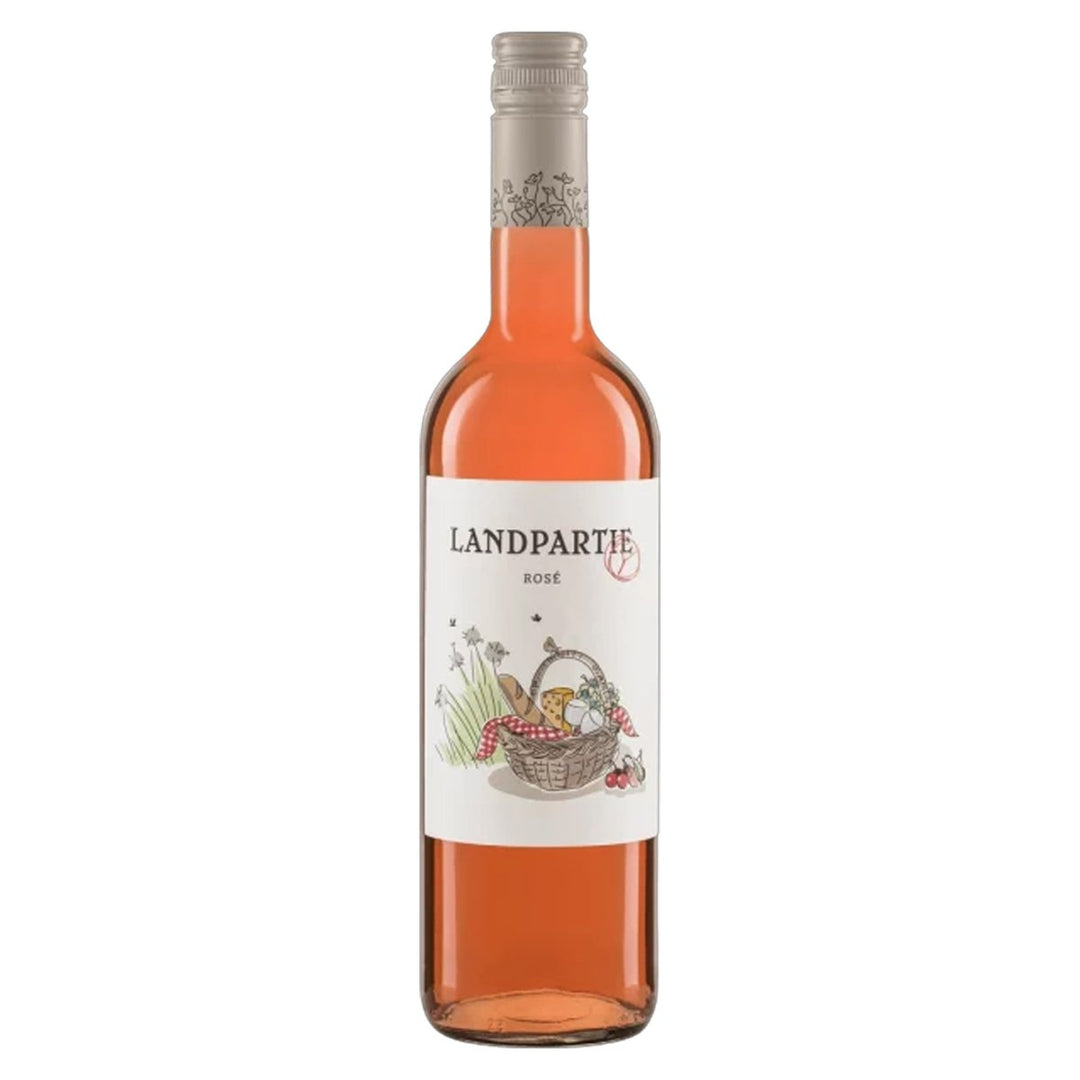 LANDPARTY Rosé Roséwein Halbtrocken Deutschland (6 x 0.75l) - Versanel - 