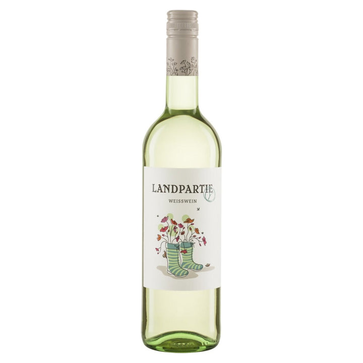 LANDPARTY Weiß Weißwein Halbtrocken Deutschland (6 x 0.75l) - Versanel - 
