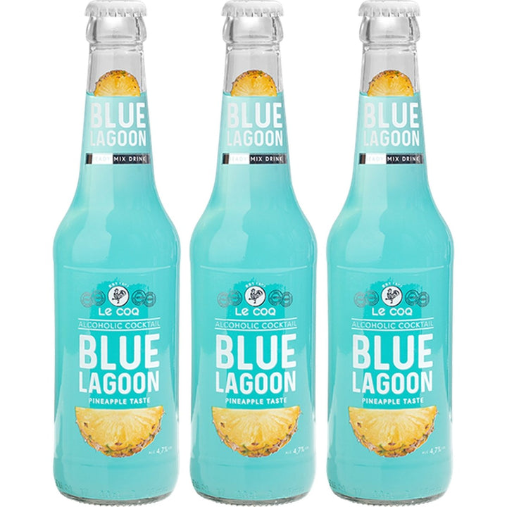 Le Coq RTD Blue Lagoon Cocktails Estland (3 x 0.33 l) - Versanel - 
