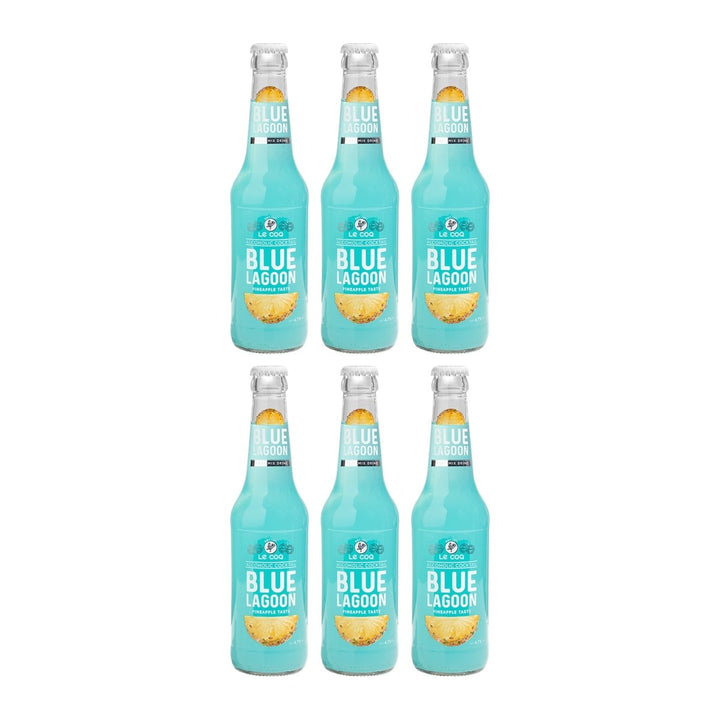 Le Coq RTD Blue Lagoon Cocktails Estland (6 x 0.33 l) - Versanel - 
