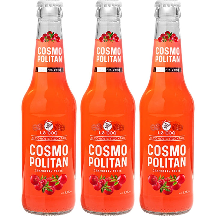 Le Coq RTD Cosmopolitan Cocktails Estland (3 x 0.33 l) - Versanel - 