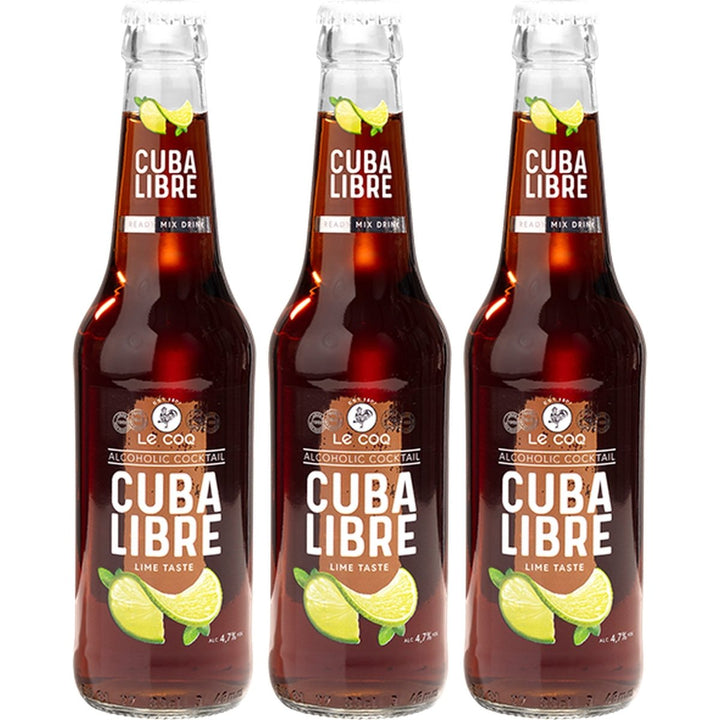 Le Coq RTD Cuba Libre Cocktails Estland (3 x 0.33 l) - Versanel - 