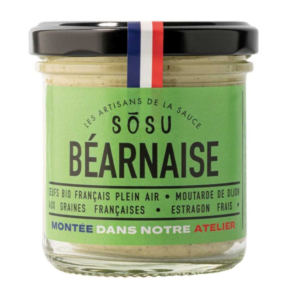 Les Artisans de la Sauce SOSU Béarnaise klassische Sauce Frankreich (3 x 148 ml) - Versanel - 