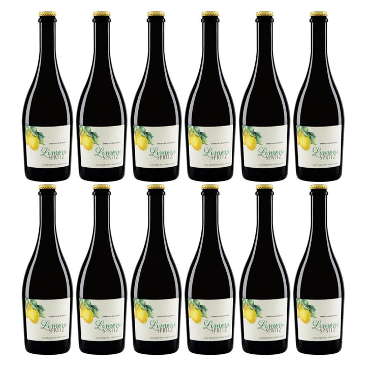 LIMONI SPRITZ Aperitivo Frizzante Aperitif Weiss Mild BIO (12 x 0.75 l) - Versanel -