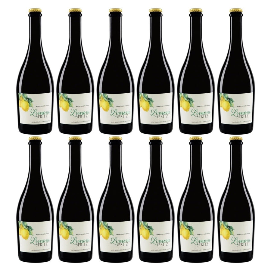 LIMONI SPRITZ Aperitivo Frizzante Aperitif Weiss Mild BIO (12 x 0.75 l) - Versanel -