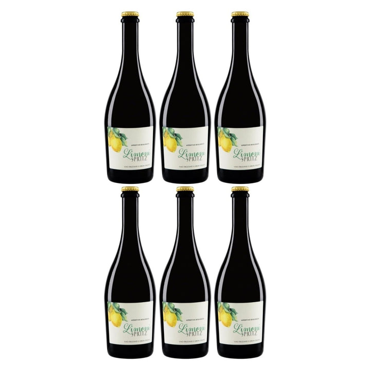 LIMONI SPRITZ Aperitivo Frizzante Aperitif Weiss Mild BIO (6 x 0.75 l) - Versanel -