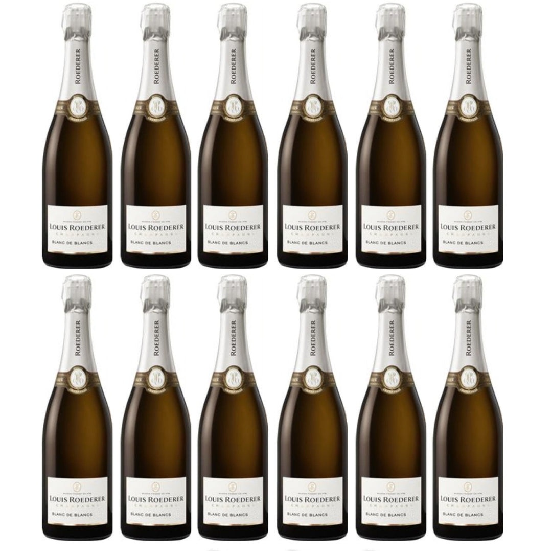Louis Roederer Blanc de Blanc Vintage Brut in GP Deluxe Champagner Frankreich (12 x 0,75l) - Versanel - 