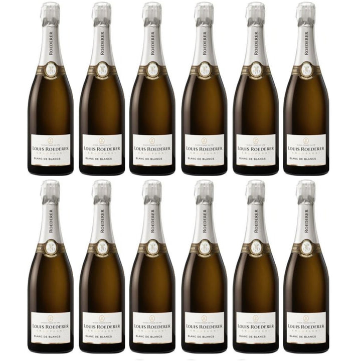 Louis Roederer Blanc de Blanc Vintage Brut in GP Deluxe Champagner Frankreich (12 x 0,75l) - Versanel - 