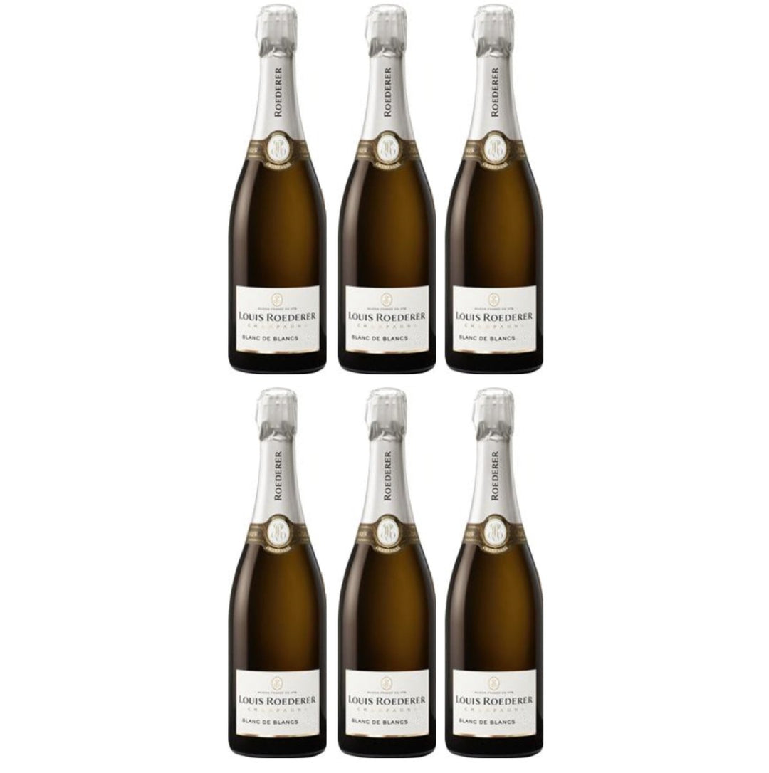 Louis Roederer Blanc de Blanc Vintage Brut in GP Deluxe Champagner Frankreich (6 x 0,75l) - Versanel - 