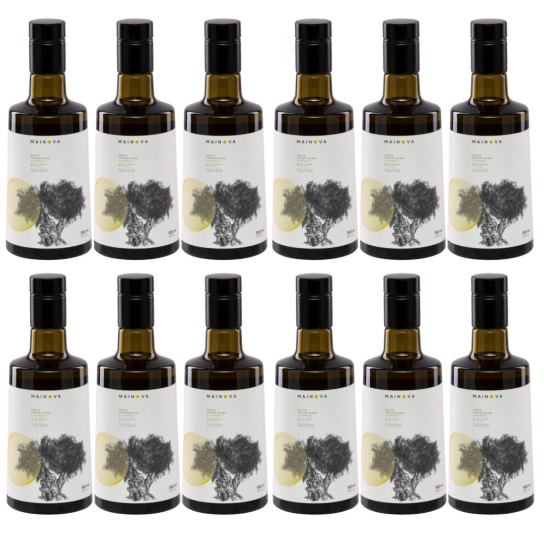 Mainova Azeite Virgem Extra Clássico Portugal (12 x 500ml) - Versanel - 