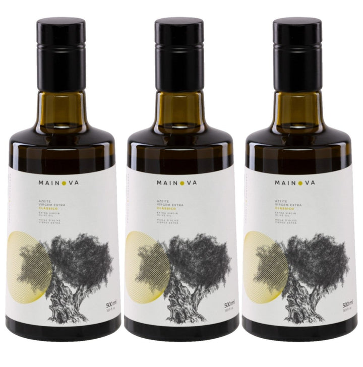 Mainova Azeite Virgem Extra Clássico Portugal (3 x 500ml) - Versanel - 