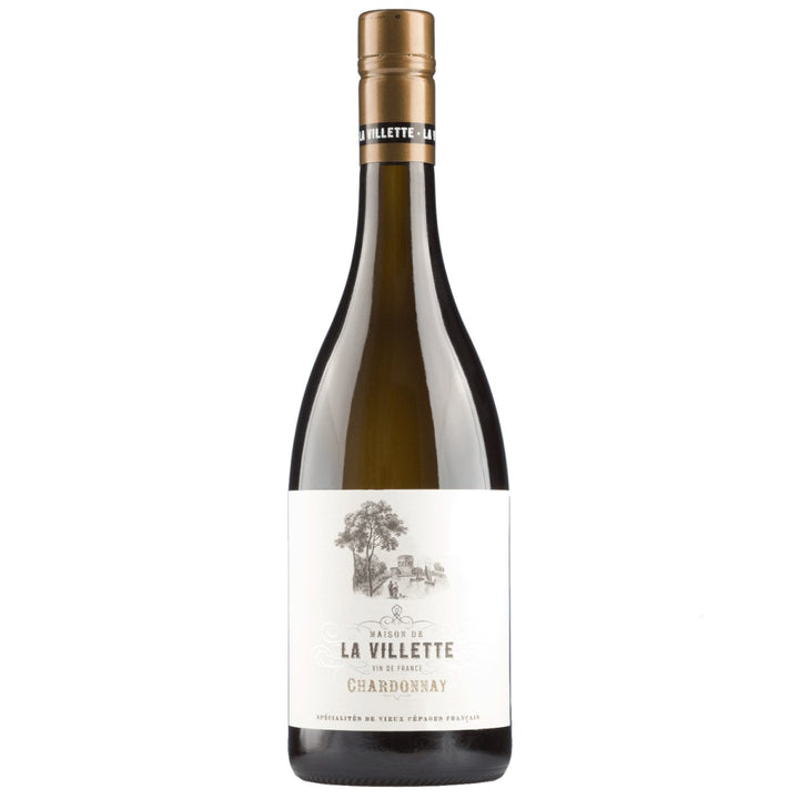 Maison de La Villette Chardonnay VdF Weisswein Weiss trocken Frankreich inkl. FeinWert E - Book (6 x 0,75l) - Versanel - Wein