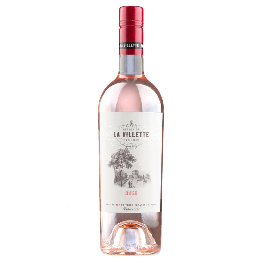 Maison de La Villette Rosé Grenache Cinsault VdF Roséwein Rosé trocken Frankreich inkl. FeinWert E - Book (12 x 0,75l) - Versanel - Wein