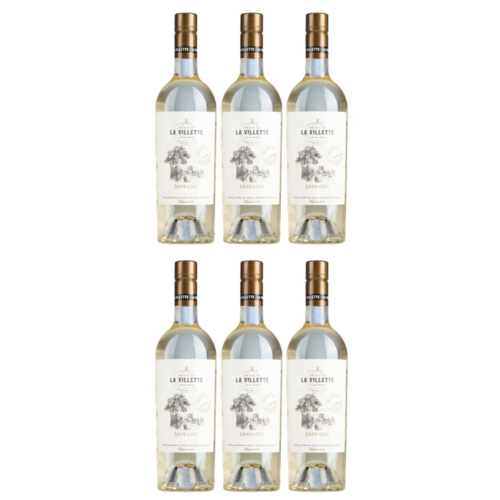 Maison de La Villette Sauvignon Blanc VdF Weisswein Weiss trocken Frankreich (6 x 0,75l) - Versanel - Wein