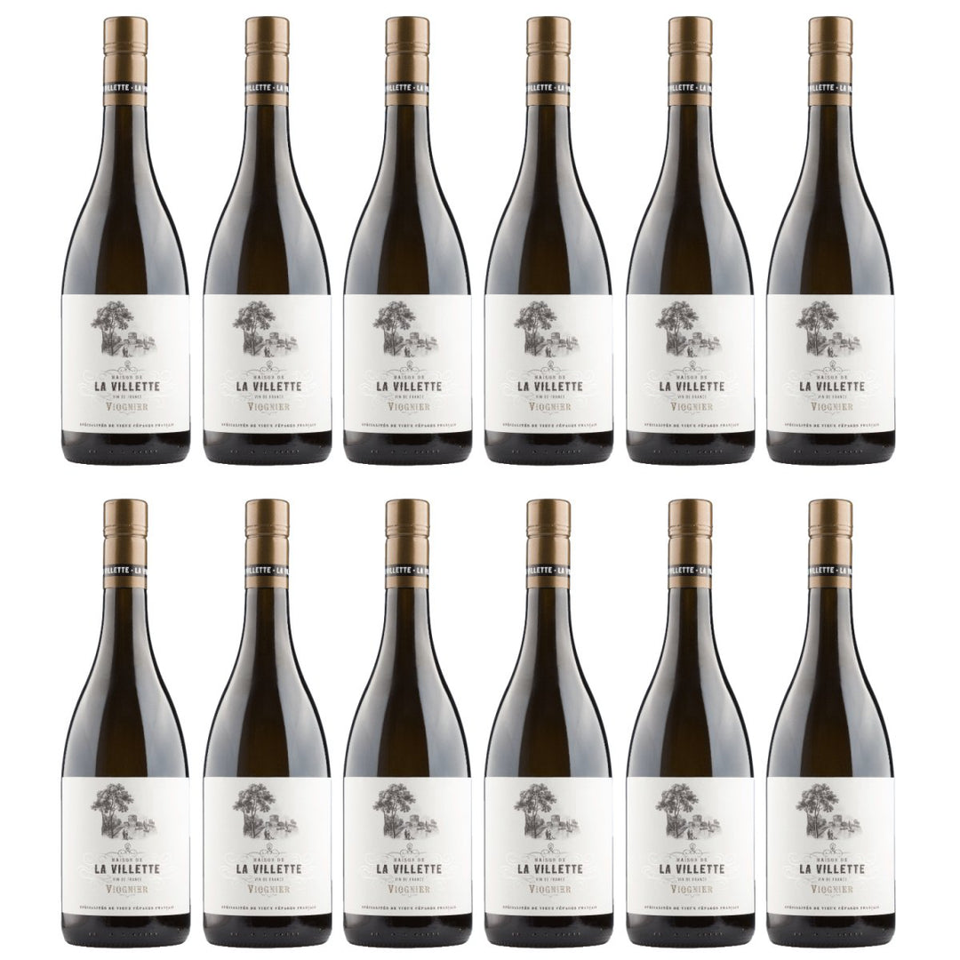 Maison de La Villette Viognier VdF Weisswein Weiss trocken Frankreich (12 x 0,75l) - Versanel - Wein